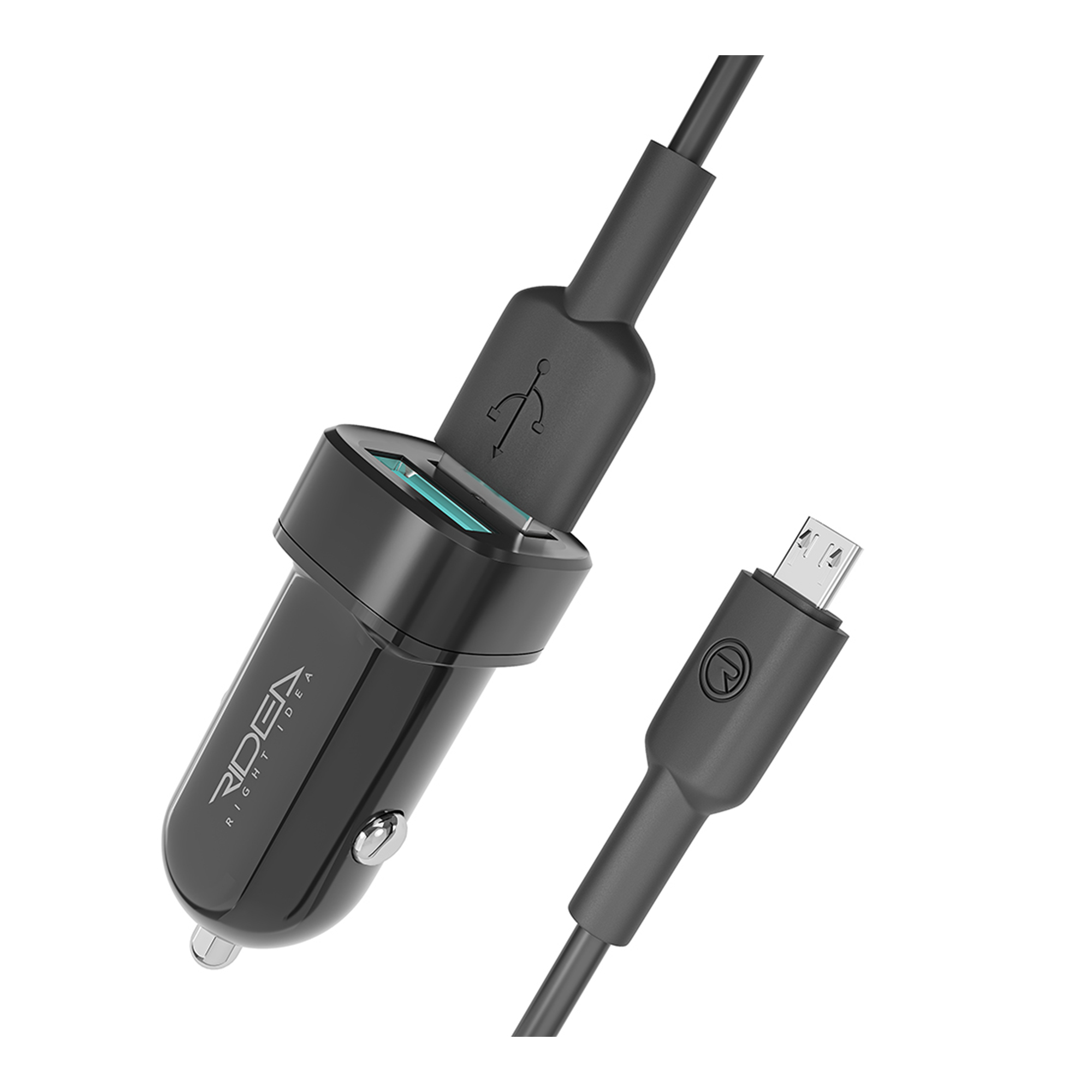 Car Charger Ridea RCC-21112 Grand Micro 2USB 2.4 A - Image 5