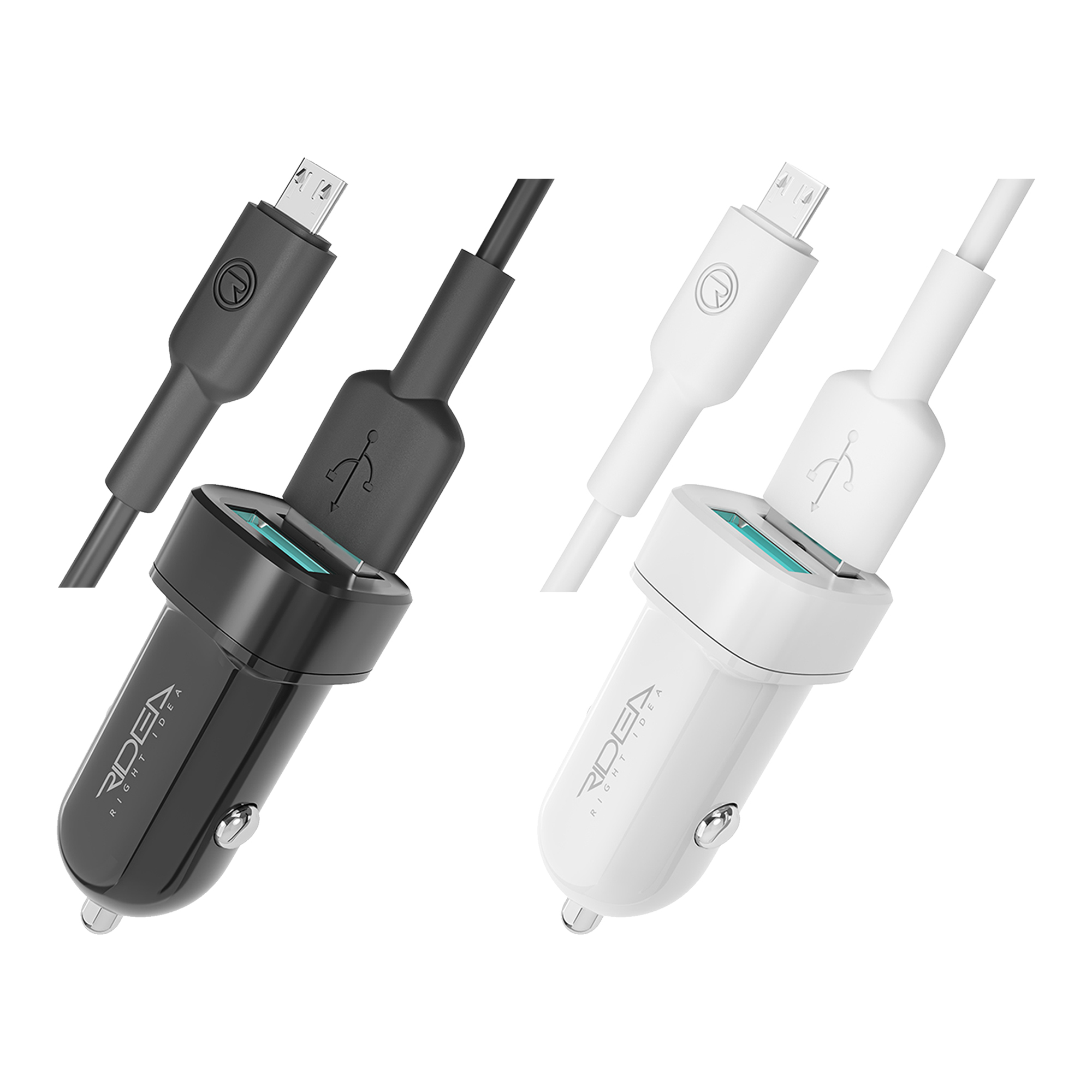 Car Charger Ridea RCC-21112 Grand Micro 2USB 2.4 A
