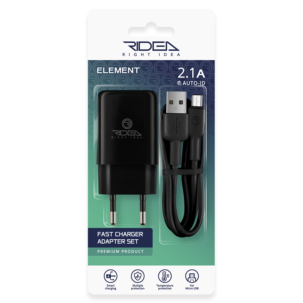Network Charger Ridea RW-11111 Element Micro 2.1 A - Image 3