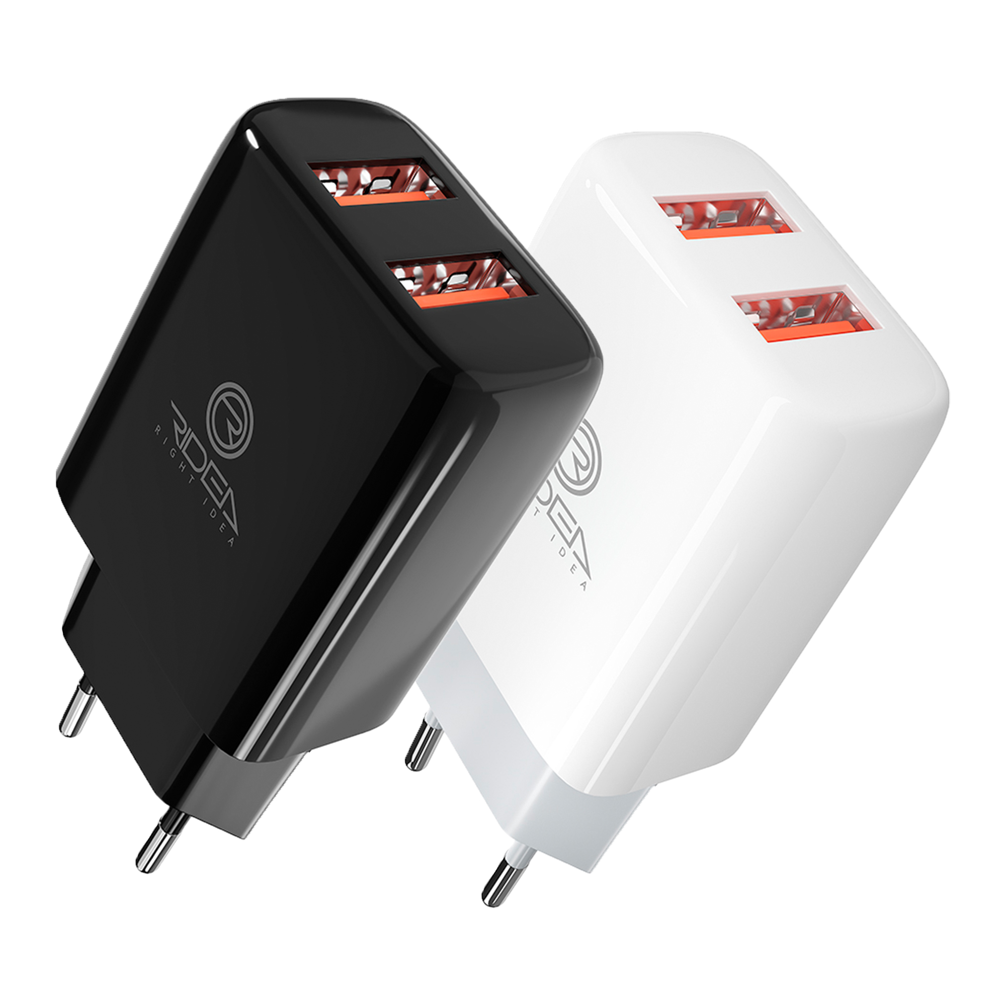 Network Charger Ridea RW-21011 Element Duo 2USB 2.1 A