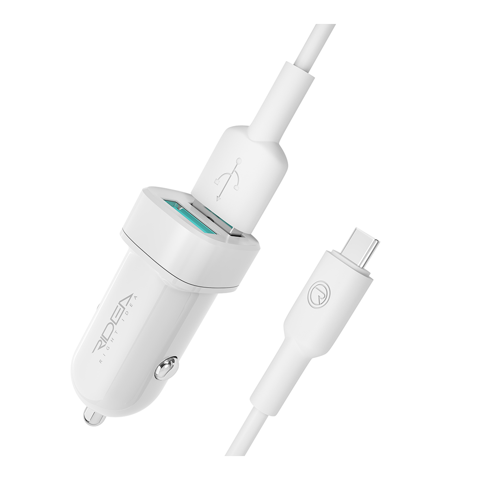 Car Charger Ridea RCC-21212 Grand Type-C 2USB 2.4 A - Image 4