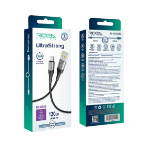 USB cable Ridea RC-US42 UltraStrong Type-C 3A 1.2m