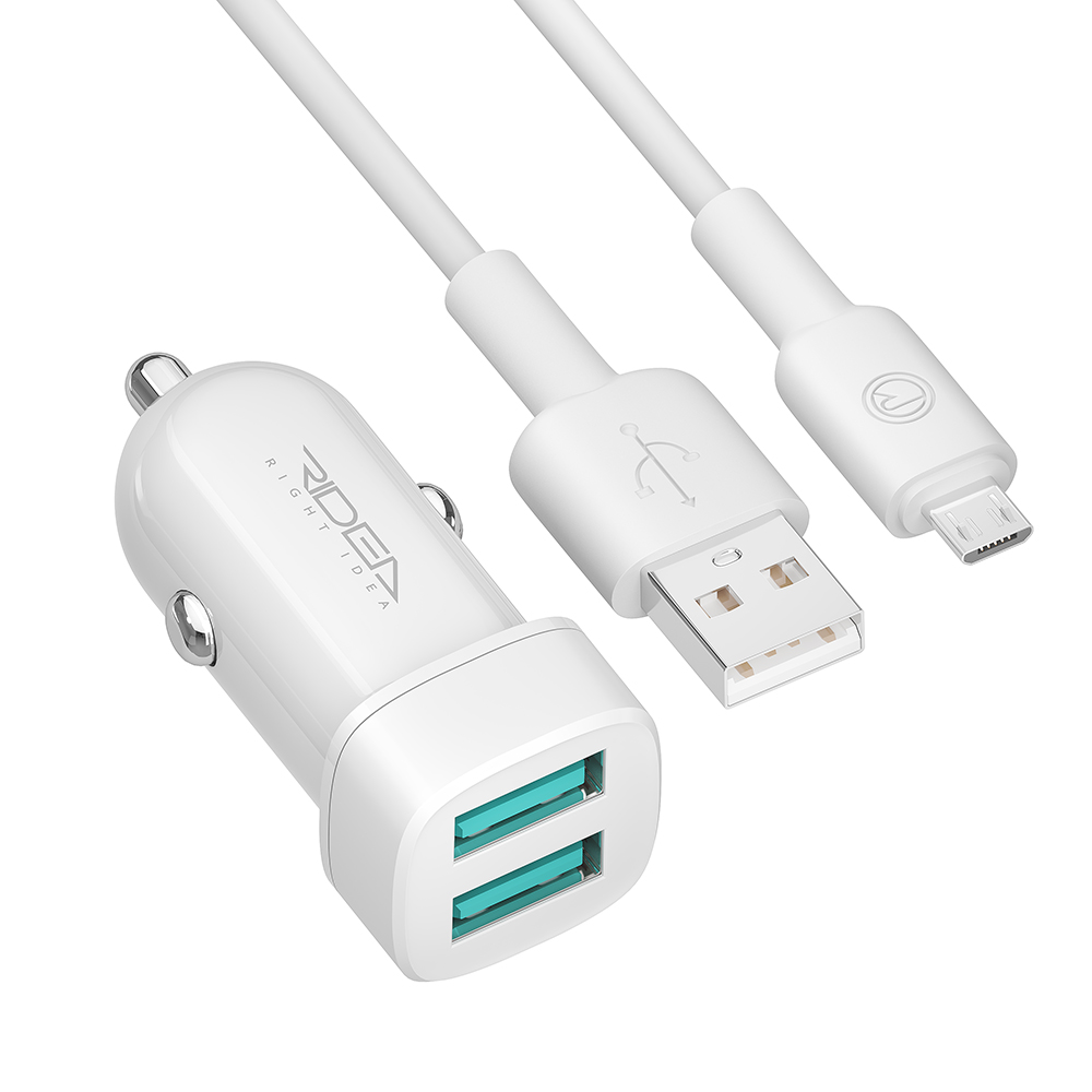 Car Charger Ridea RCC-21112 Grand Micro 2USB 2.4 A - Image 8