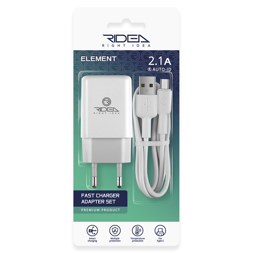 Network Charger Ridea RW-11211 Element Type-C 2.1 A - Image 2