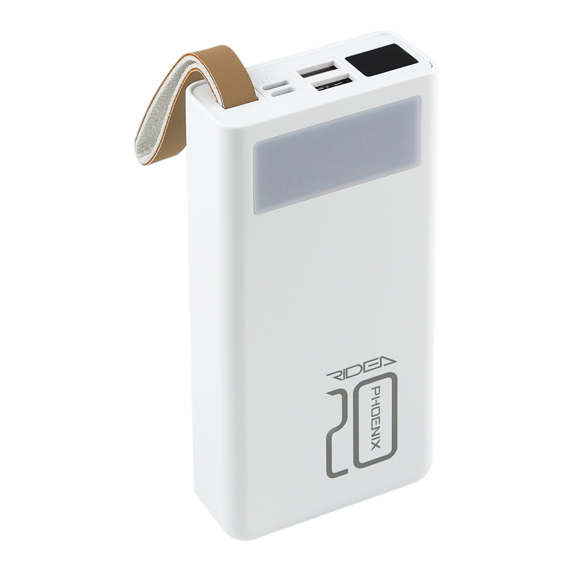 Universal Mobile Battery Power Bank Ridea RP-D20L Phoenix20 10W digital display + lamp 20000 mAh - Image 6