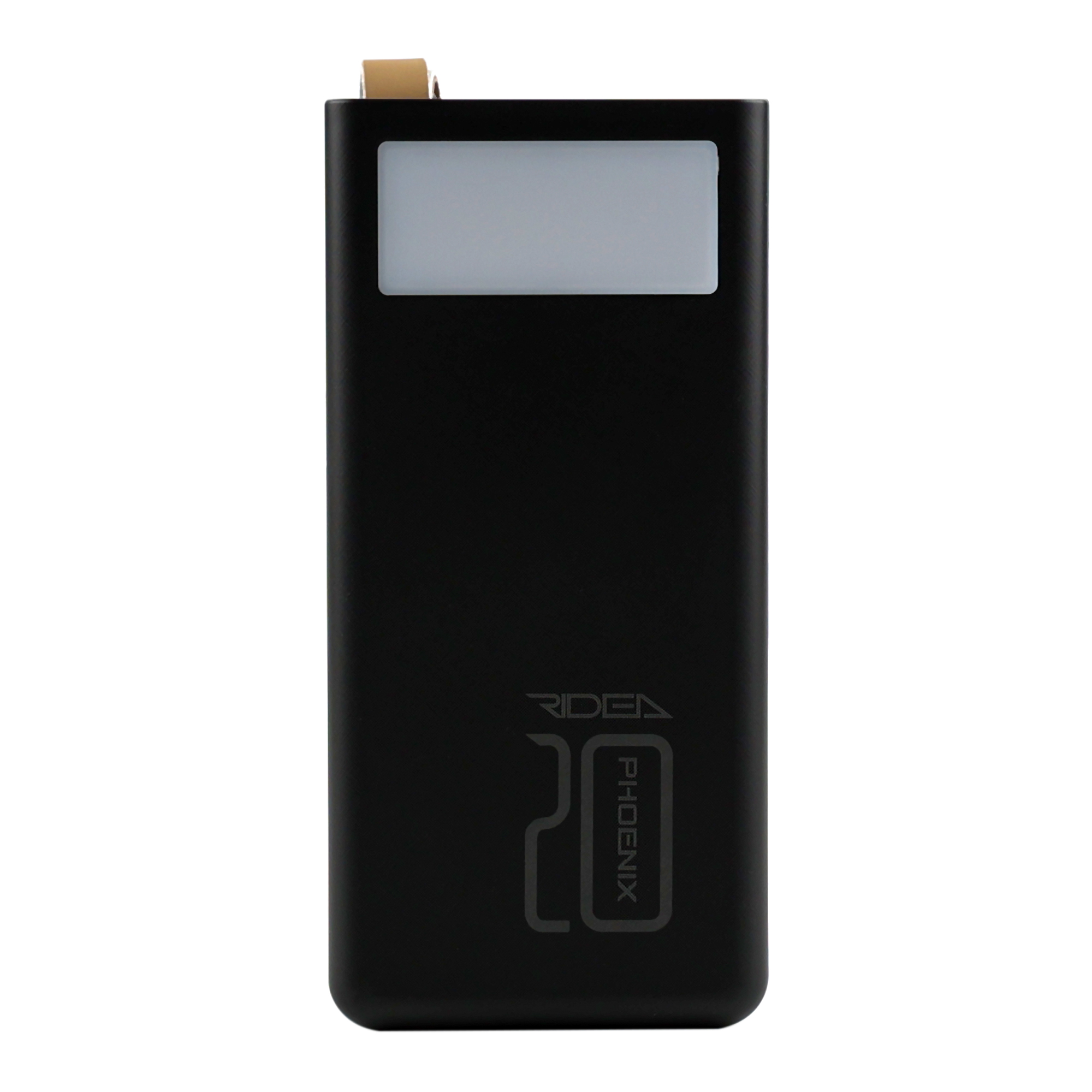 Universal Mobile Battery Power Bank Ridea RP-D20L Phoenix20 10W digital display + lamp 20000 mAh