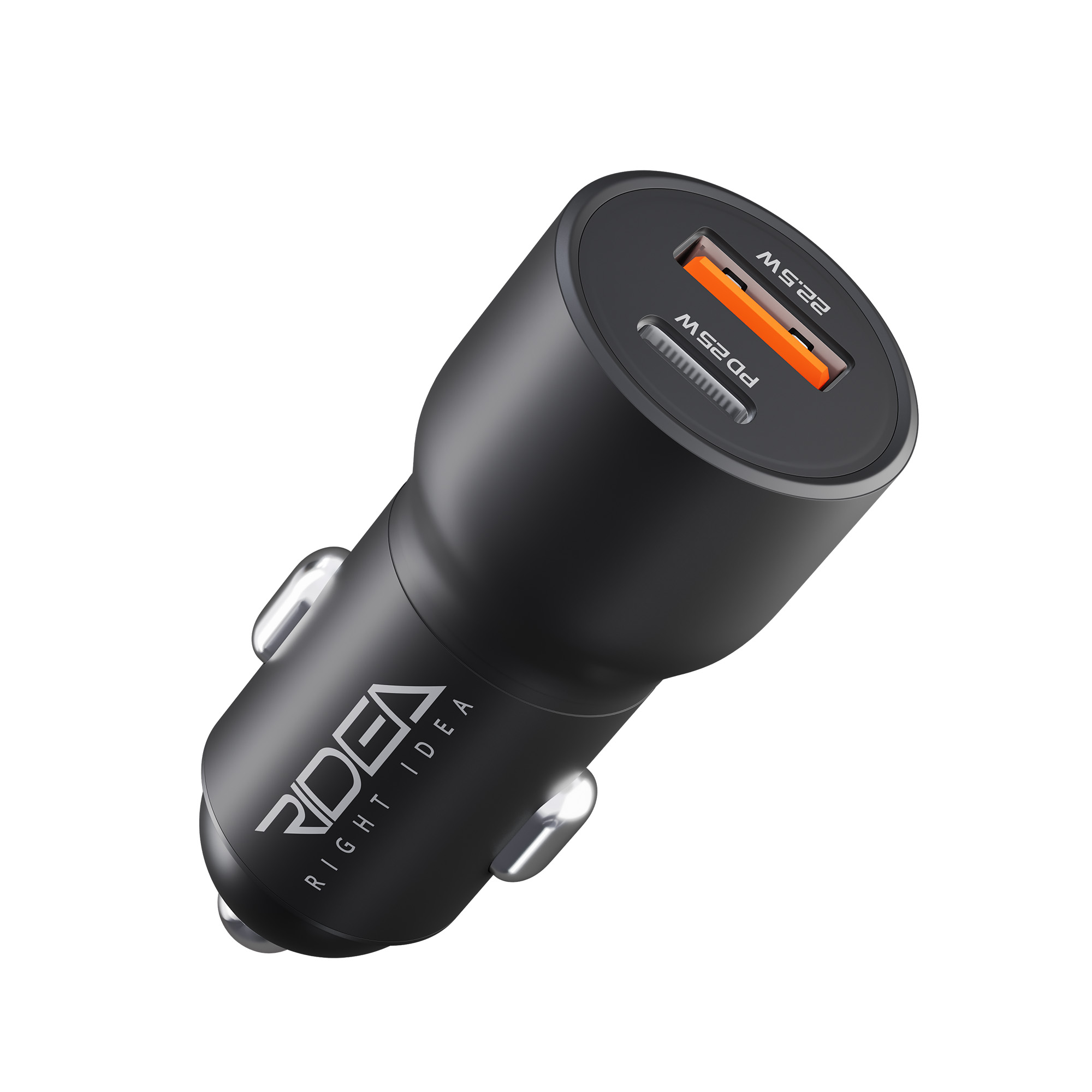 Car Charger Ridea RCC-47110 QPow Pro 1USB/1USB-C PD/QC 47.5W